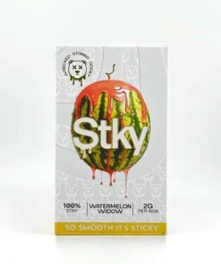 Stky Disposable Watermelon Widow Flavor 2G disposable device with premium hardware, smooth draw performance, authentic packaging, and portable design