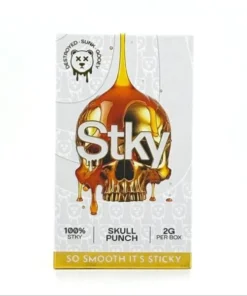 STKY 2G Disposable Skull Punch Flavor vape device showing premium design and bold flavor disposable cart for smooth vaping experience in 2026