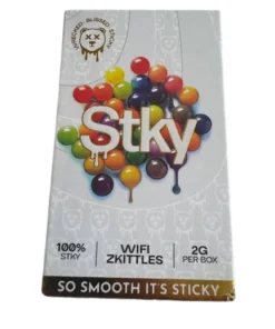 Stky Disposable WiFi Zkittles Flavor 2G disposable vape device with premium design, smooth performance, authentic packaging, and portable convenience